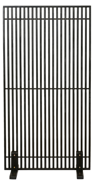 Terrasseafskærmning New York sort akacie - Sunlife